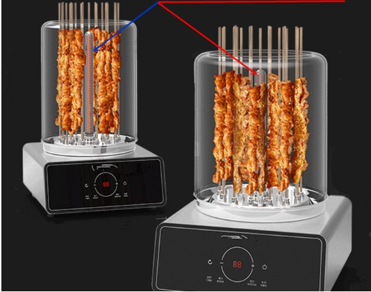 bread oven gold coated ceramic heater